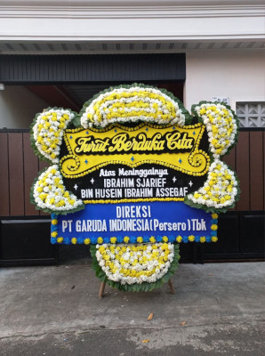 Papan Bunga Duka di Kidang